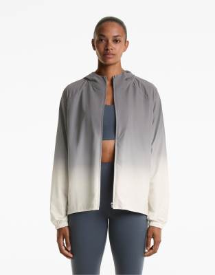 OYSHO - Leichte, wasserabweisende, reflektierende Jacke in Blau