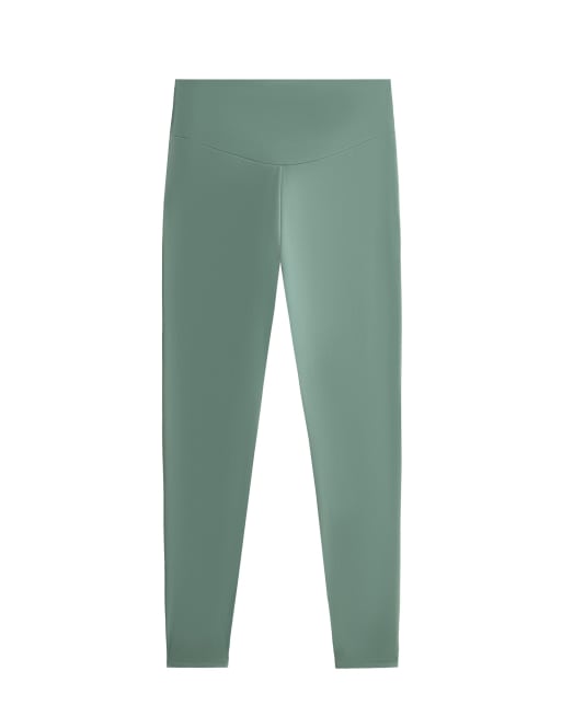 OYSHO Light touch crossover tank top in green, 5 of 7