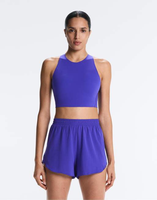 OYSHO - Light touch - Reggiseno sportivo a sostegno medio blu, 2 di 4