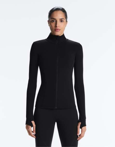 OYSHO Light warm jacket in black