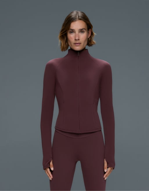 OYSHO Light warm jacket in purple, 2 of 4