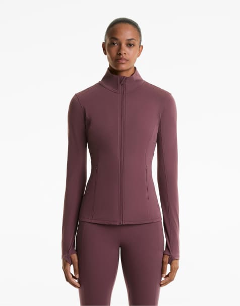 OYSHO Light warm jacket in red - view 1