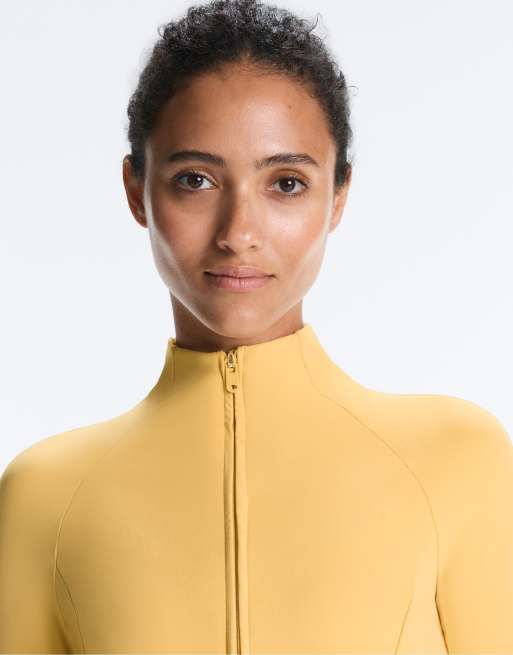 OYSHO Light warm jacket in yellow, 3 of 7