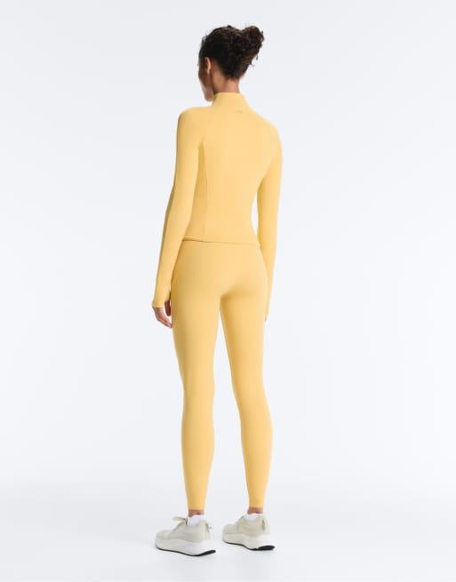OYSHO Light warm jacket in yellow, 4 of 7