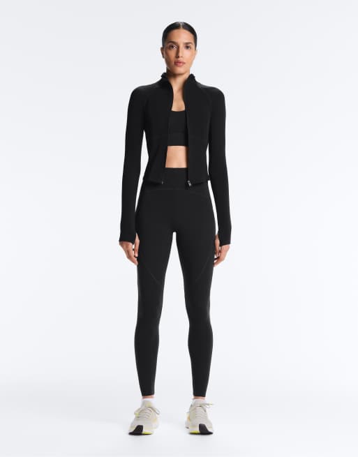 OYSHO Light warm jacket with seams in black, 2 of 4