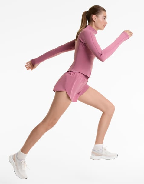 OYSHO Light warm jacket with seams in pink - view 1
