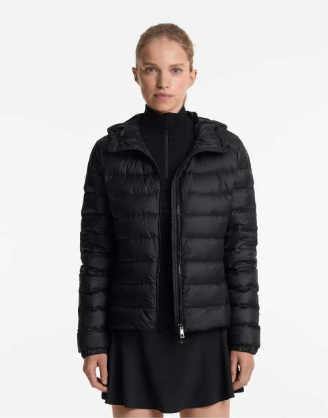 Oysho Lightweight packable 100% down waterrepellent jacket in black - view 1