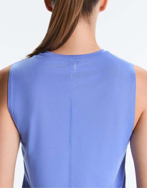 OYSHO - Lilla ærmeløs T-shirt i tech-stof, 3 af 6