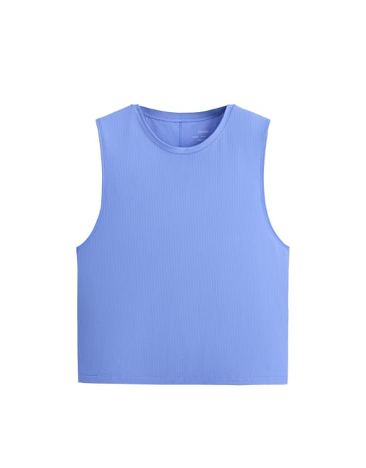 OYSHO - Lilla ærmeløs T-shirt i tech-stof, 6 af 6