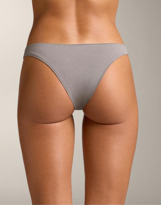 OYSHO – Ljusrosa brazilian-trosor i bomullsmix, 5-pack, 4 av 4