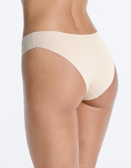 Oysho - Lot de 3 culottes classiques en coton mélangé - Neutre, 3 de 4