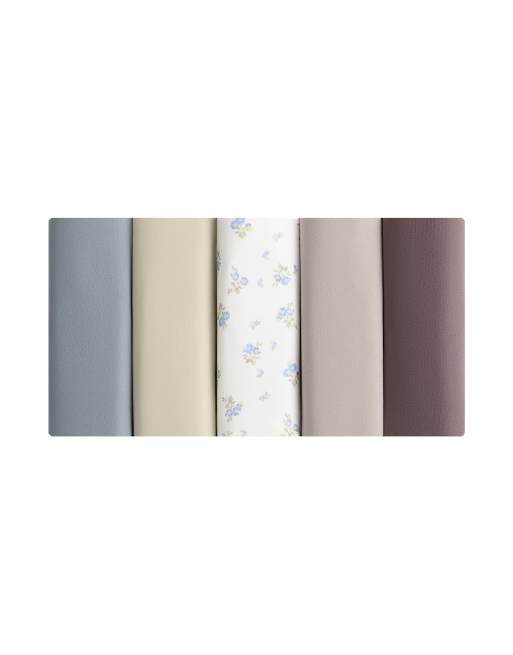 OYSHO lot de 5 culottes hipster en mélange de polyamide découpées au laser bleu acier, 6 de 7