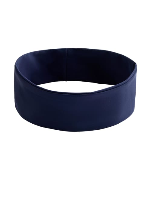 OYSHO - Marineblå sportspandebånd på 6 cm, 3 af 4