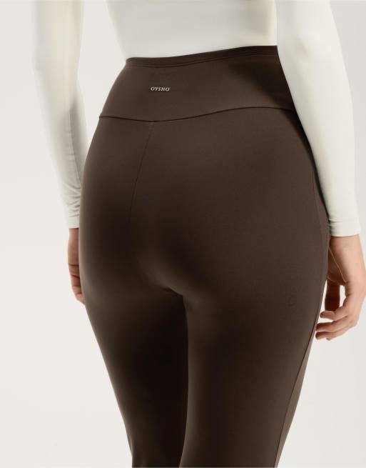 OYSHO – Maternity – Bruna, varma, ankellånga leggings på 70cm, 4 av 4