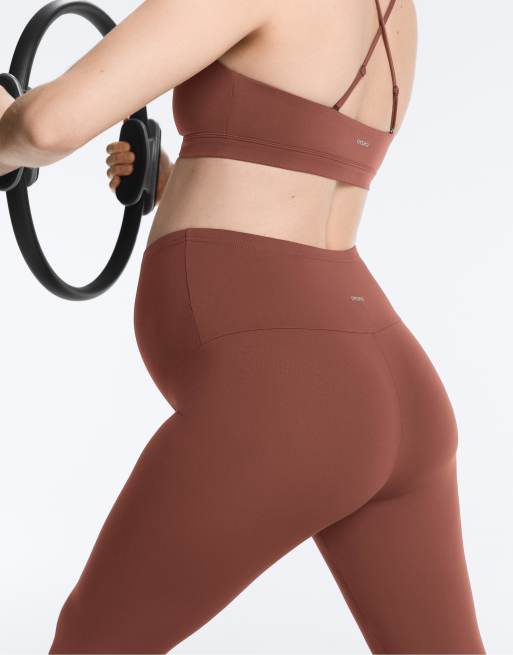 OYSHO Maternity - Comfortlux - Leggings color talpa da 65 cm, 2 di 4