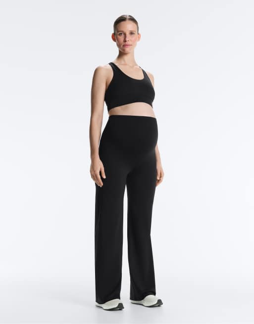 Oysho Maternity - Comfortlux - Pantaloni dritti neri, 2 di 7