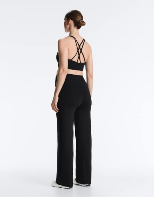 Oysho Maternity - Comfortlux - Pantaloni dritti neri, 4 di 7