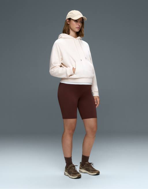 Oysho Maternity – Comfortlux – Umstands-Leggings in Braun, 20 cm, 4 von 6