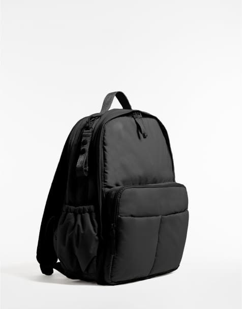 Oysho Maxi maternity backpack in black - view 1