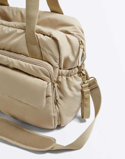 OYSHO Maxi maternity bag in sand, 5 of 7