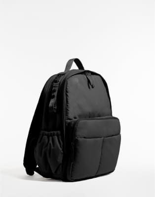 Oysho - Maxi-Wickelrucksack in Schwarz