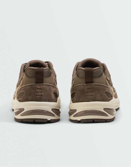 OYSHO mehrteilige Freizeitsneaker in Braun, 7 von 7