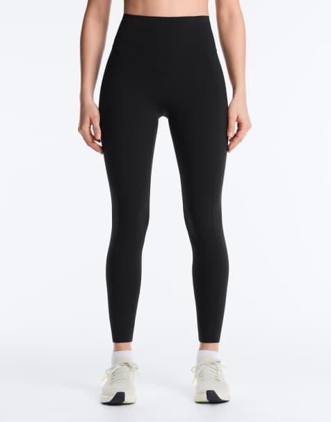 OYSHO - Mindatssorte ankellange 65-cm-leggings med kompressionseffekt og lomme - view 1