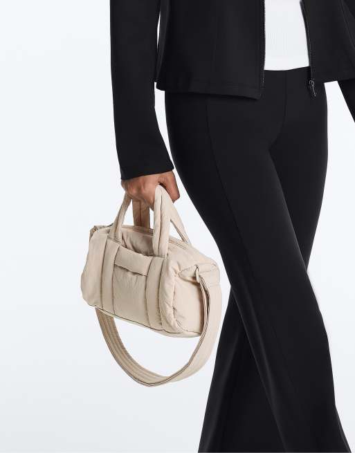 OYSHO – Mini-Bowlingtasche in Nerzbraun, 2 von 4