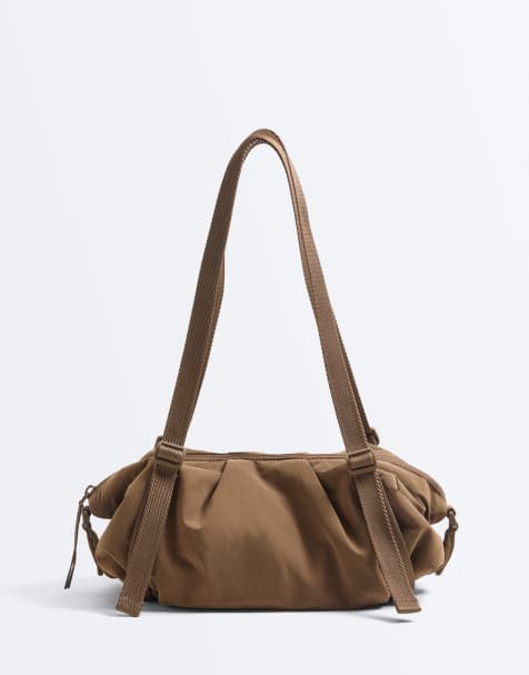 OYSHO Mini crossbody bag in brown - view 1
