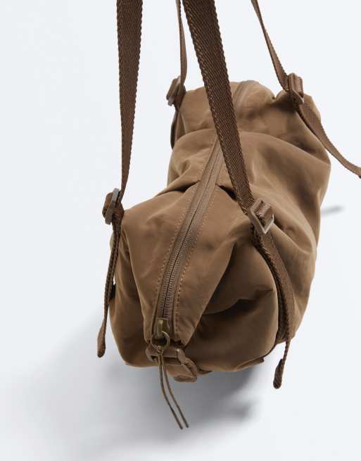 OYSHO - Mini-sac bandoulière - Marron, 7 de 7