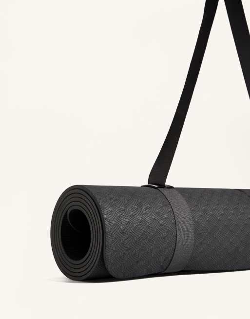 Oysho - Mørkegrå 5 mm yogamåtte, 3 af 3
