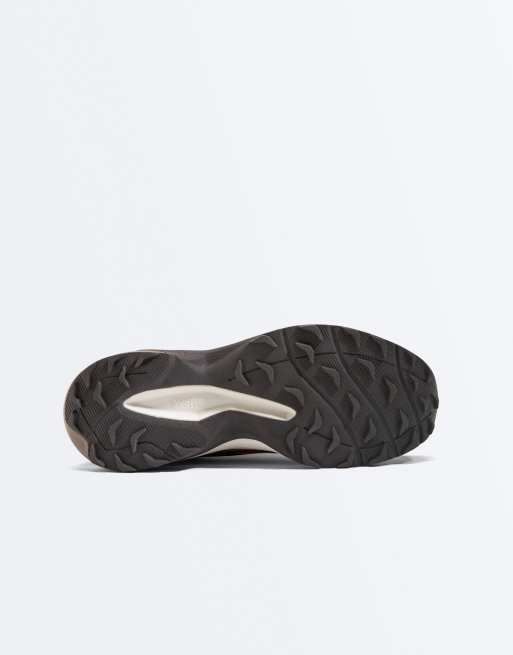 OYSHO Multi-piece contrast freetime trainers in brown, 7 of 7