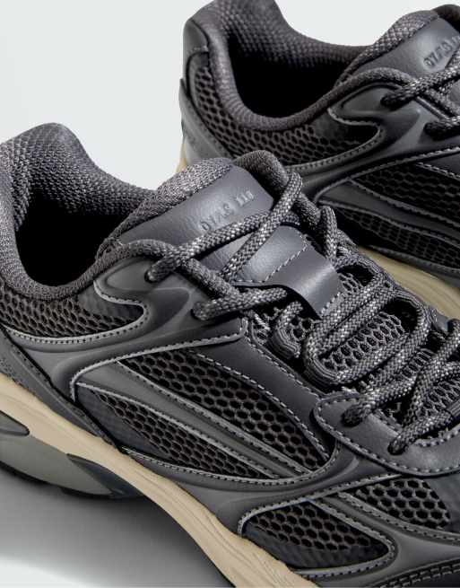OYSHO Multi-piece freetime trainers in dark grey, 4 of 6