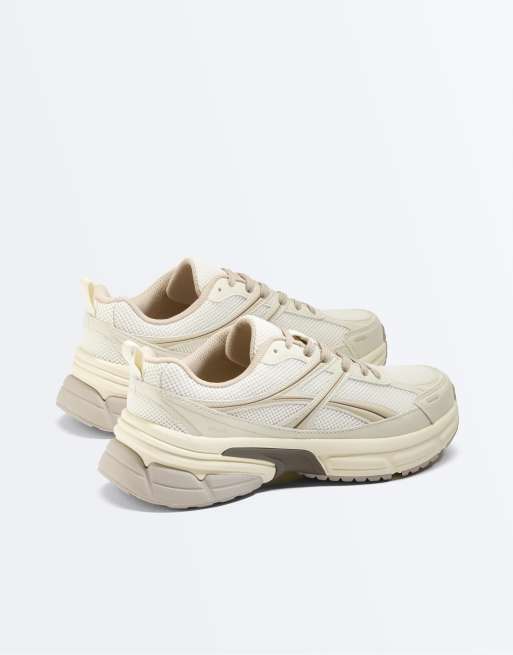 OYSHO Multi-piece freetime trainers in sand, 3 of 4