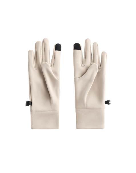OYSHO – Multifunktionale Handschuhe aus angerautem Material in Hellrosa - view 1