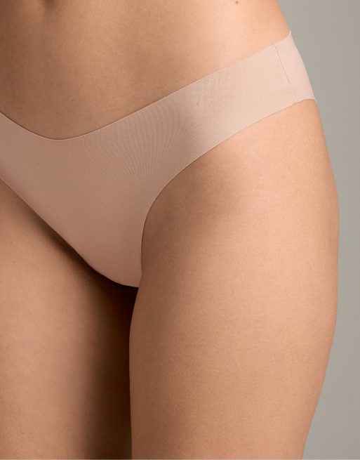 OYSHO – Neutrala, klassiska och osynliga trosor i polyamidmix med v-front, 5-pack, 3 av 4