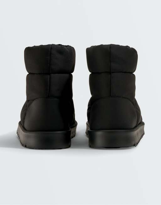 OYSHO Nylon ankelstøvler i sort, 6 af 7