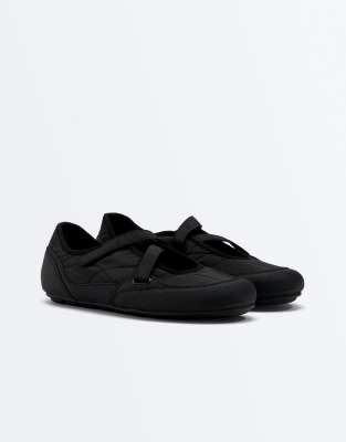  Nylon sport ballet flat 