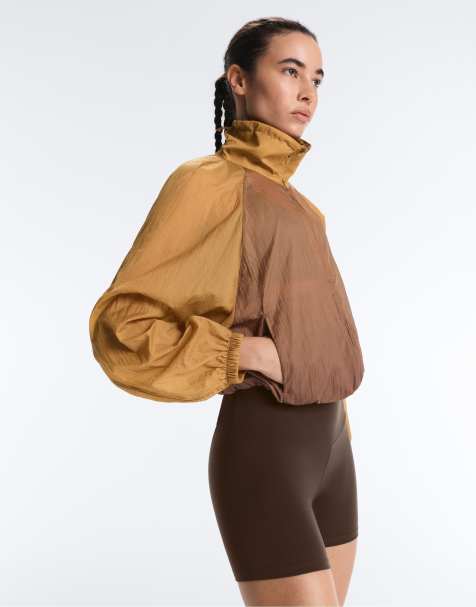 OYSHO Ombré-Trainingsjacke in Braun - view 1