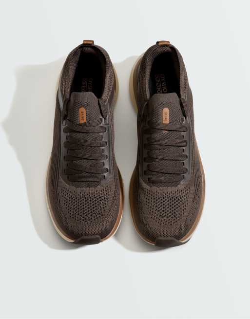 OYSHO OY/AC 200 træningssneakers i brun, 3 af 7