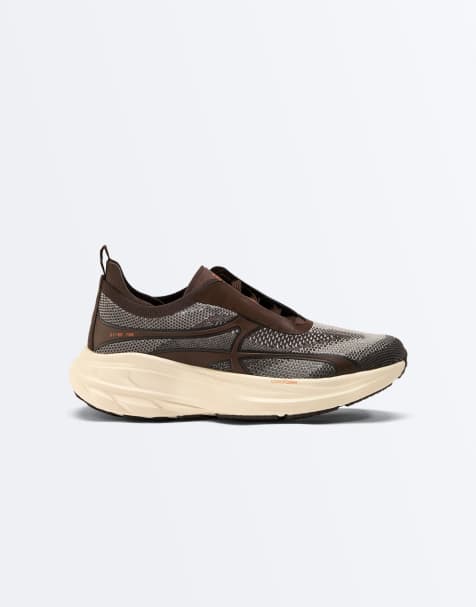 OYSHO - OY/BR 700 - Sneakers da corsa marroni - view 1