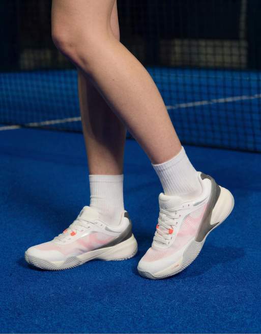 OYSHO OY-DS 500 padel sneakers i vitt, 4 av 4
