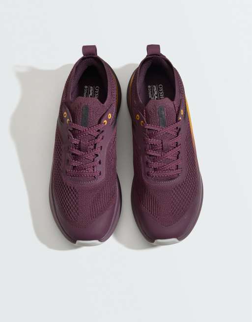 OYSHO Oy/pr 907 v2 Laufsneaker in Burgunderrot, 3 von 7
