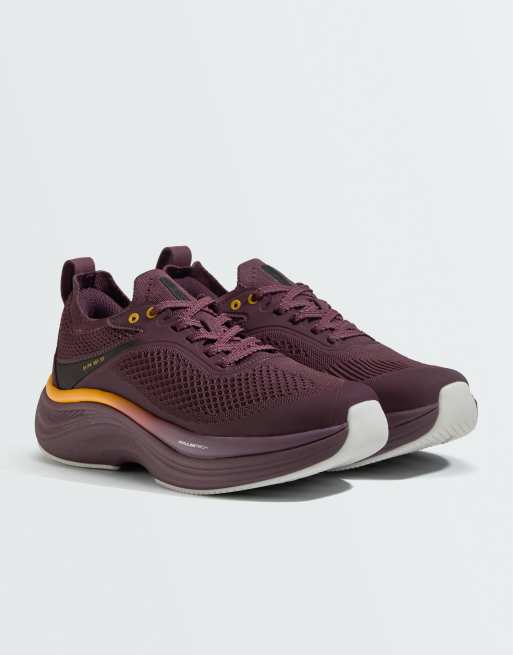 OYSHO Oy/pr 907 v2 löparskor i burgundy, 2 av 7