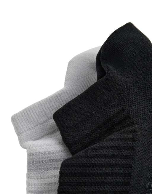 Oysho - Pakke med 2 par sorte yoga- og pilatessokker i polyamidblanding, 3 af 3