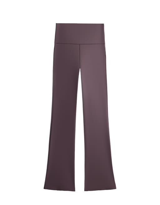 OYSHO pantalon flare taille haute Perfect-adapt violet, 5 de 5