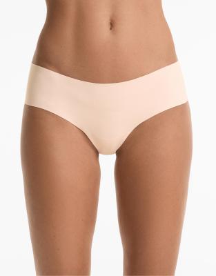 Oysho - Pantone™ - Lot de 5 culottes taille basse invisibles en polyamide mélangé - Beige - view 1