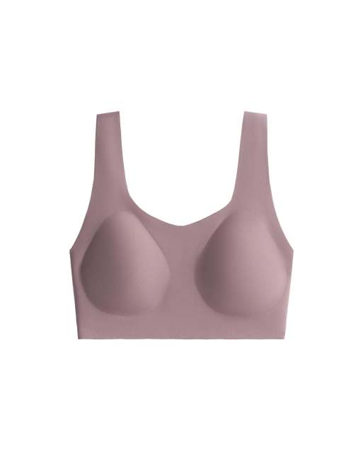 OYSHO - Perfect-adapt - Brassière de sport maintien intermédiaire avec bonnets - Lilas, 5 de 7
