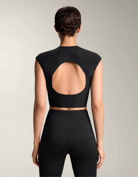 OYSHO - Perfect-adapt - Débardeur en tulle - Noir - view 1