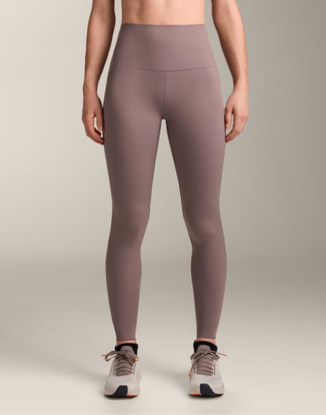 OYSHO Perfect-adapt high-rise 65cm ankle-length leggings in lilac - view 1
